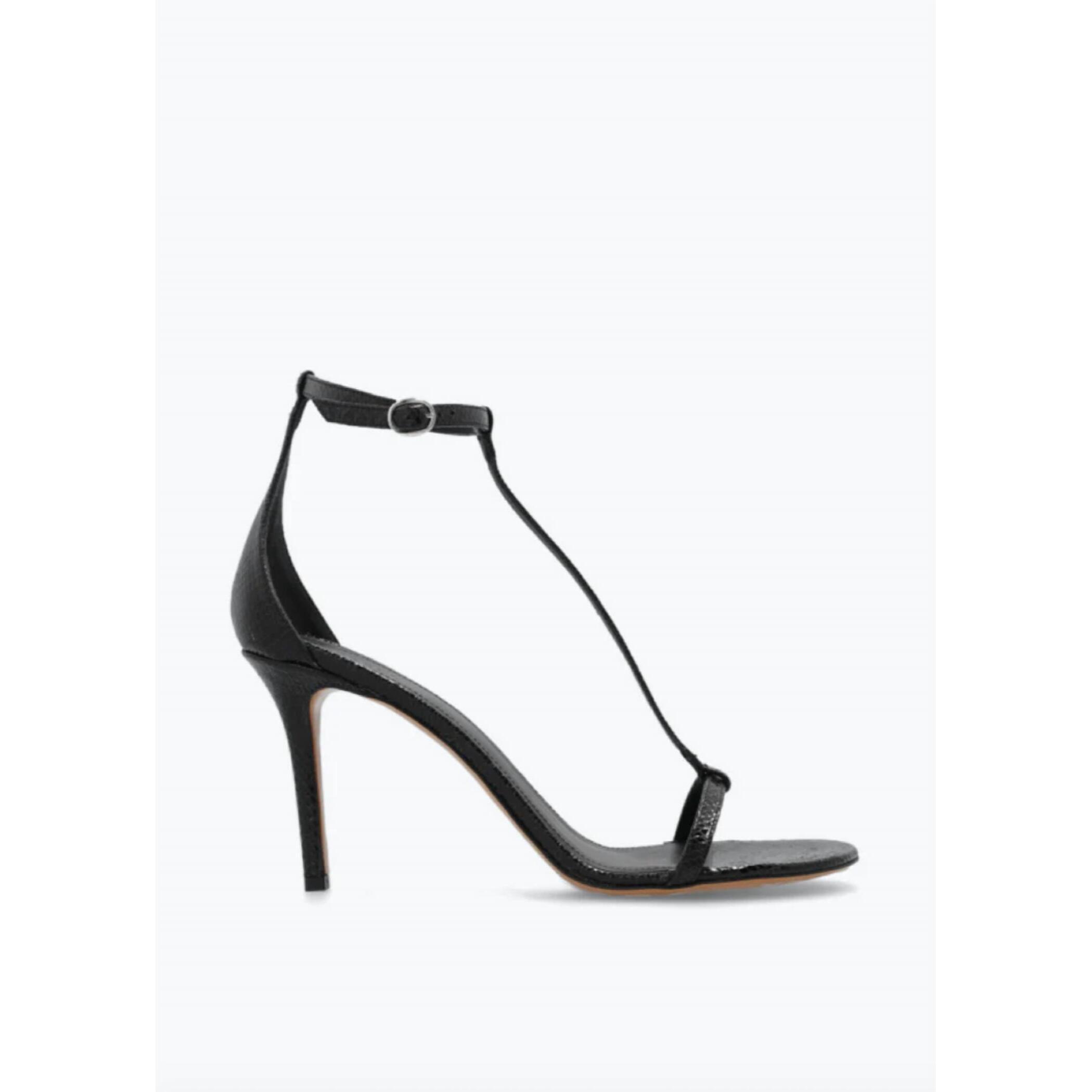 New Isabel Marant Women's Eonie Heel Sandal In Black